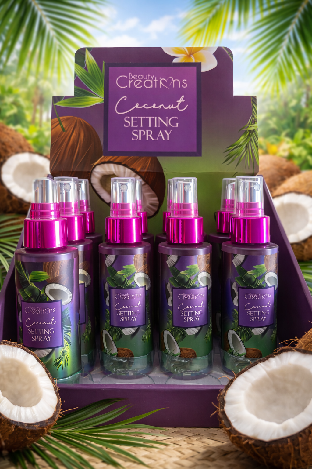 Setting Spray Beauty Creations Coconut
