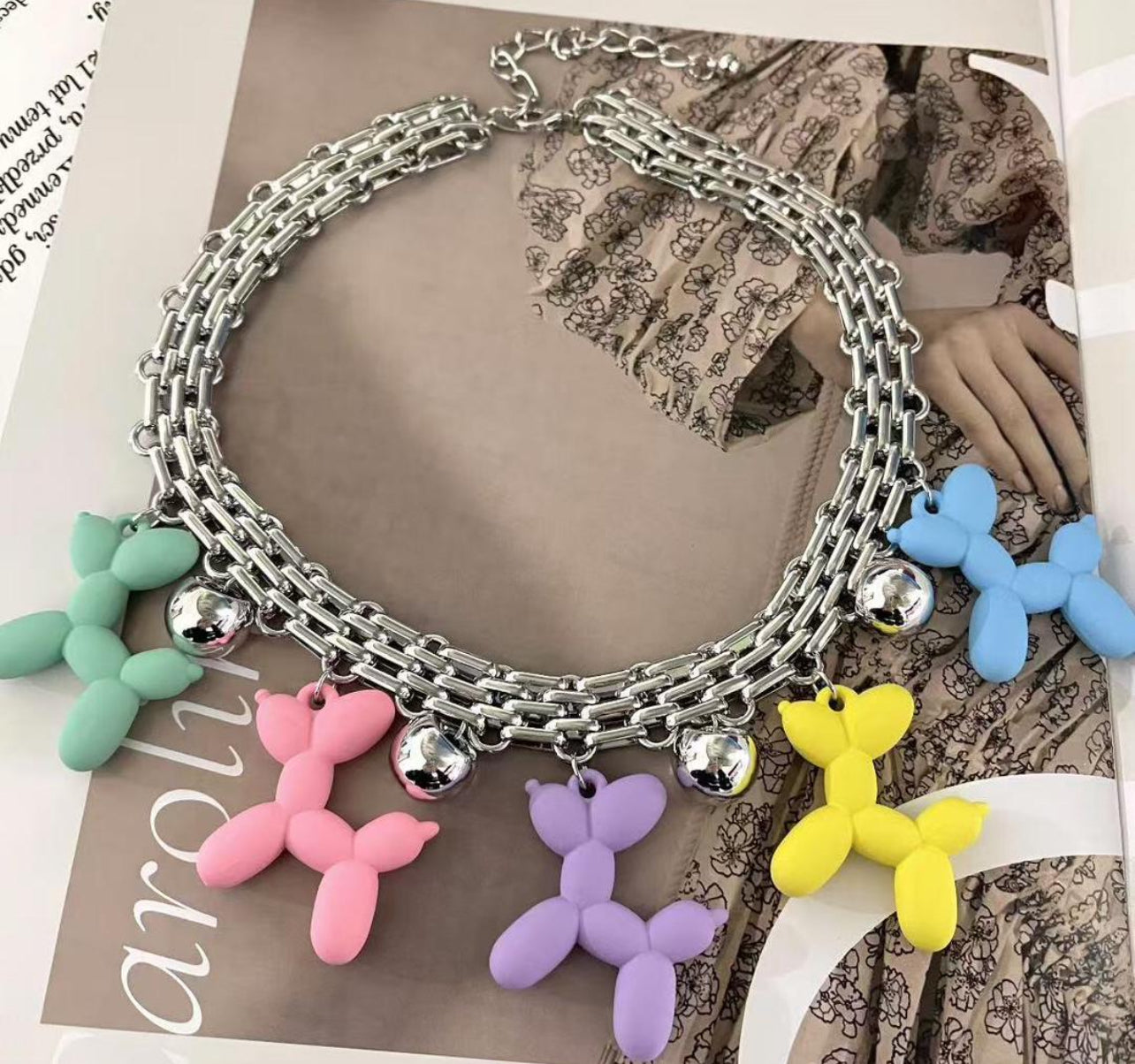 Pawfect Silver Necklace