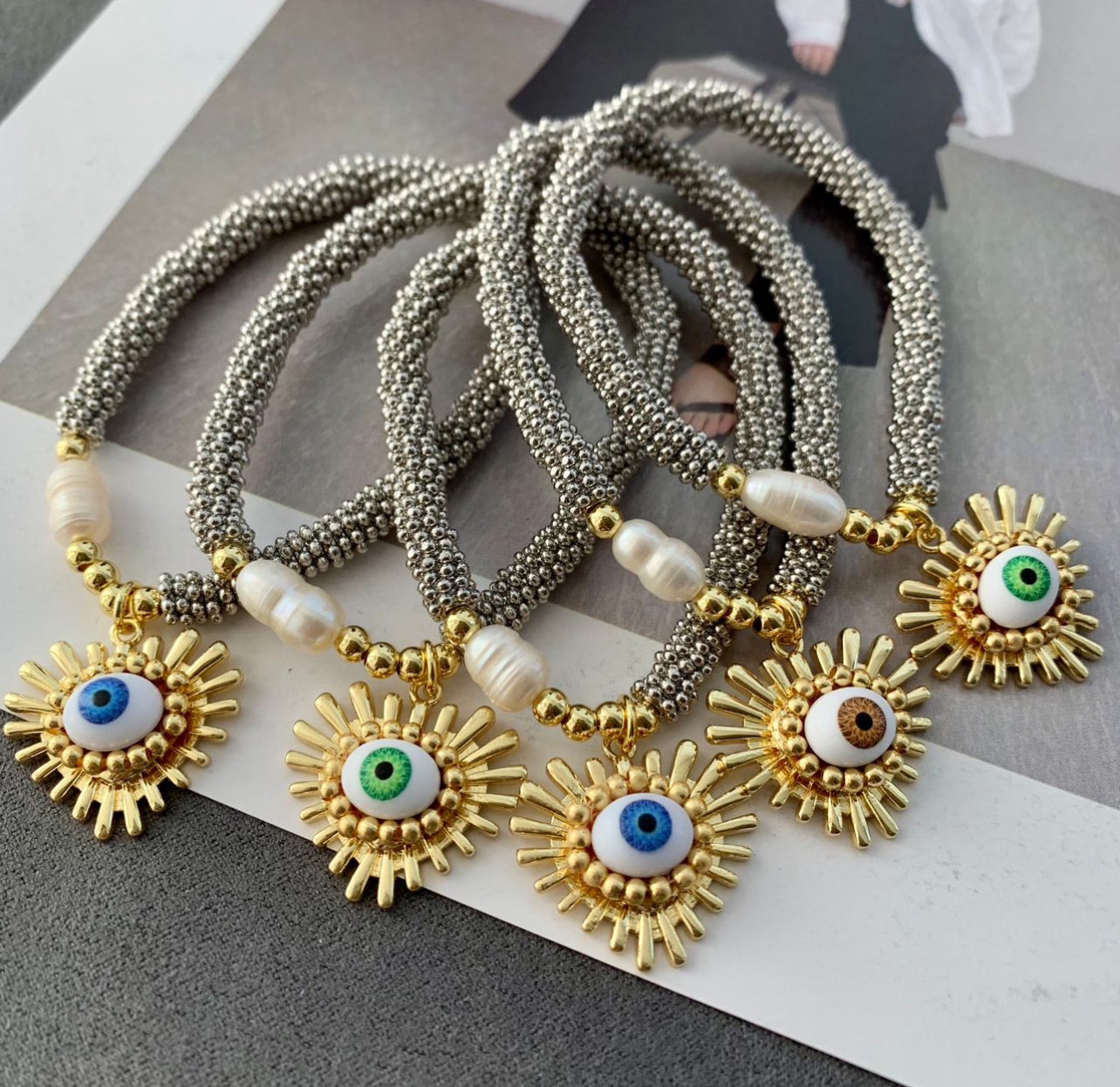 Colorful Eye Bracelet