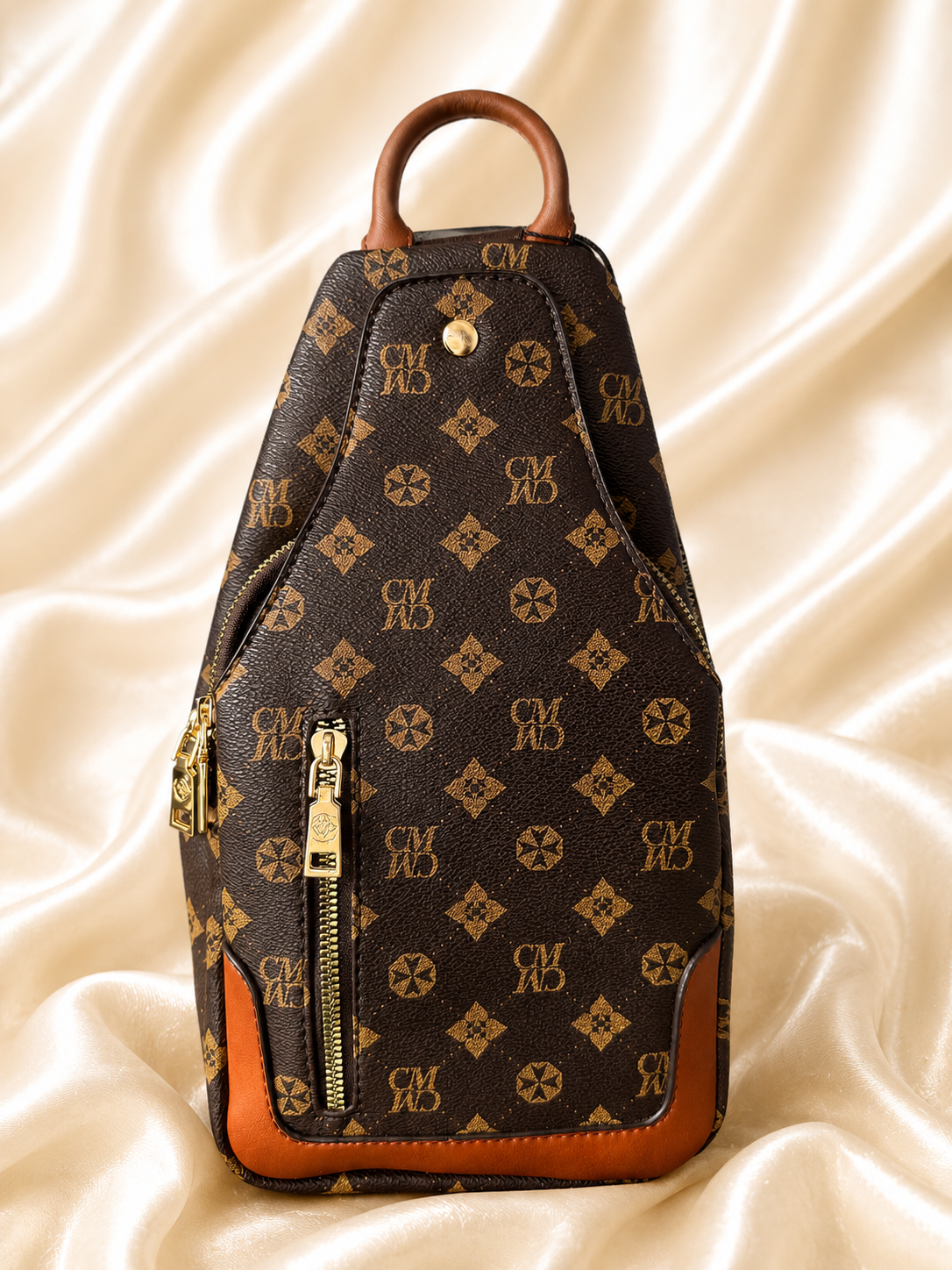 Patterned Sling Backpack