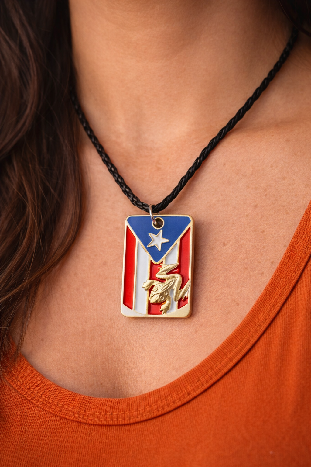 Collar Puerto Rico  Coquí