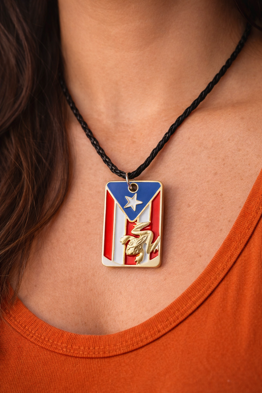 Collar Puerto Rico  Coquí