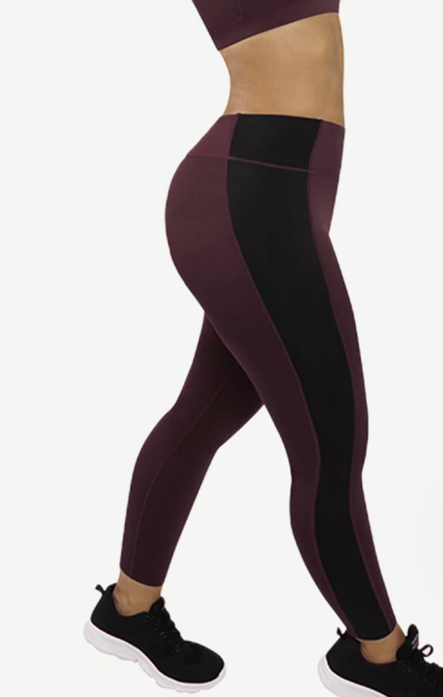 Red Wine Stretch Pants