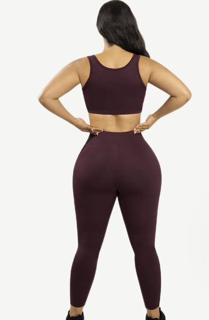 Red Wine Stretch Pants