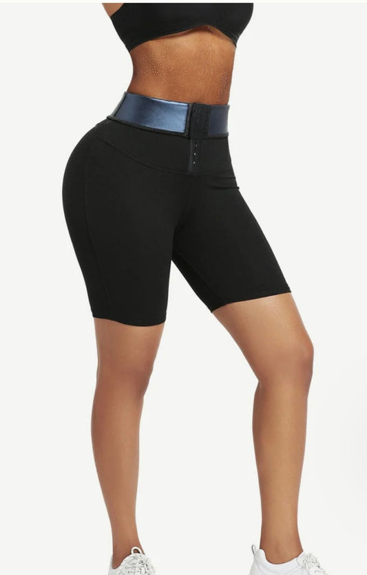 ThermoTone High Rise Waist Trainer Shorts