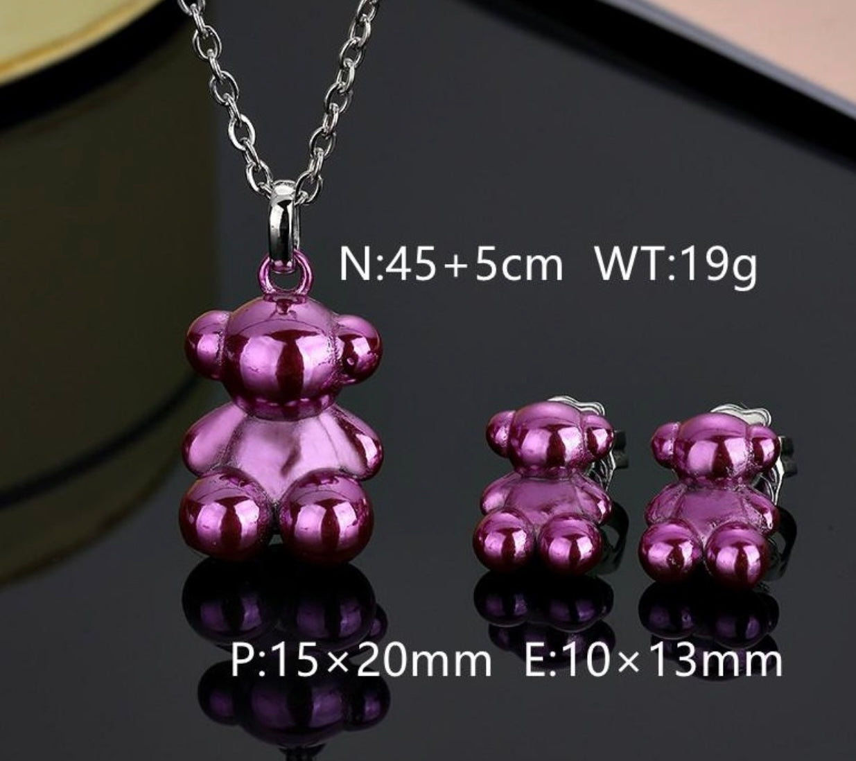 Pink Luxe Bear Duo