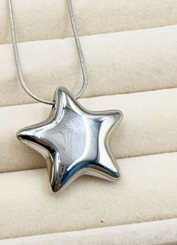 Celestial Star Silver Chain