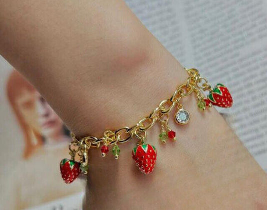 Sweet Strawberry Bracelet