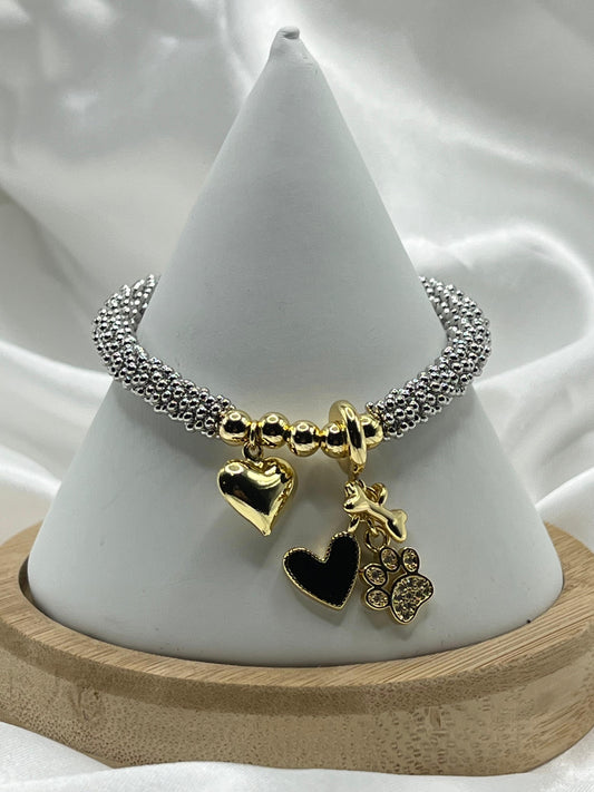 Heart & Paw Bracelet