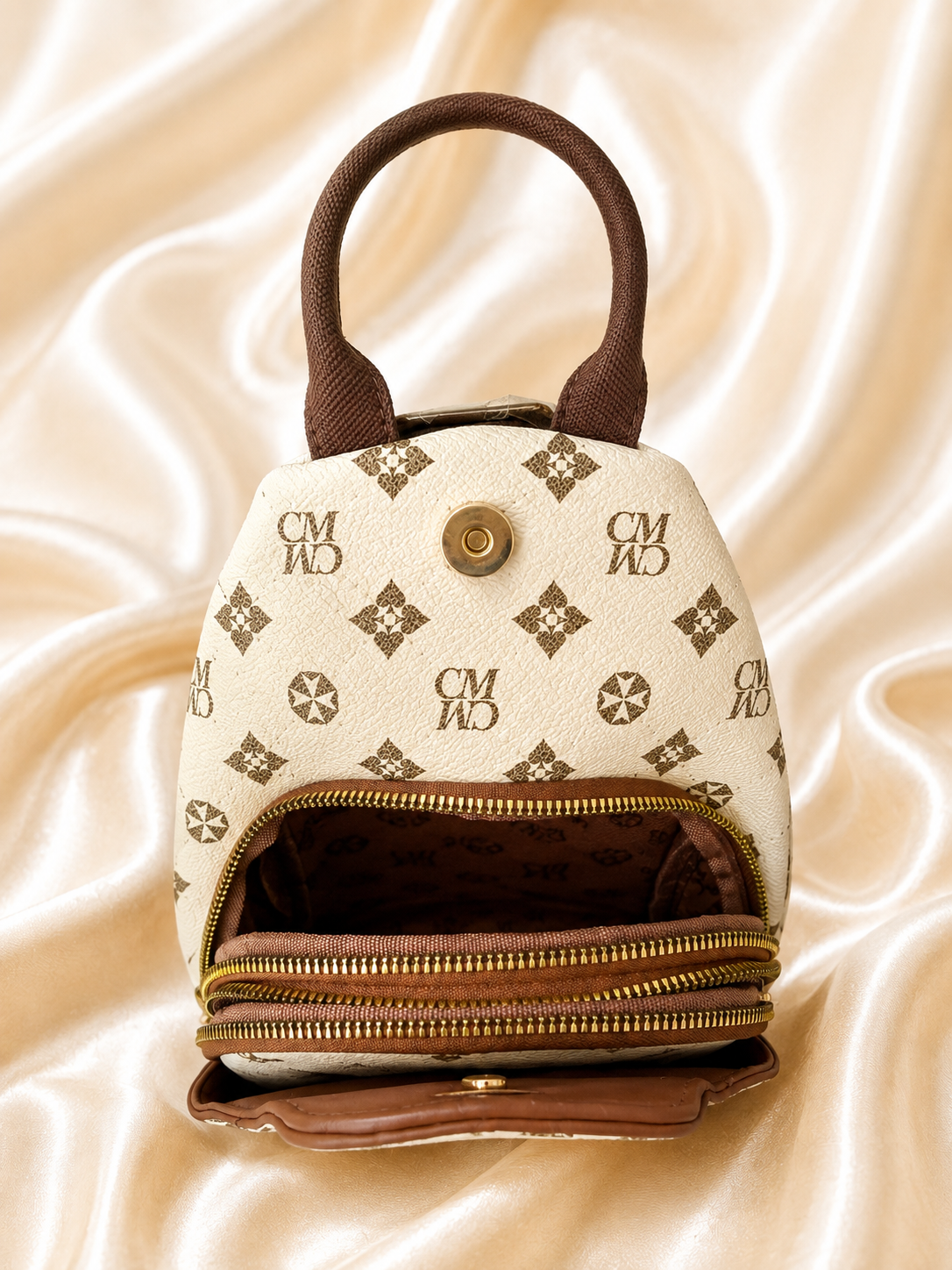 Patterned Sling Backpack