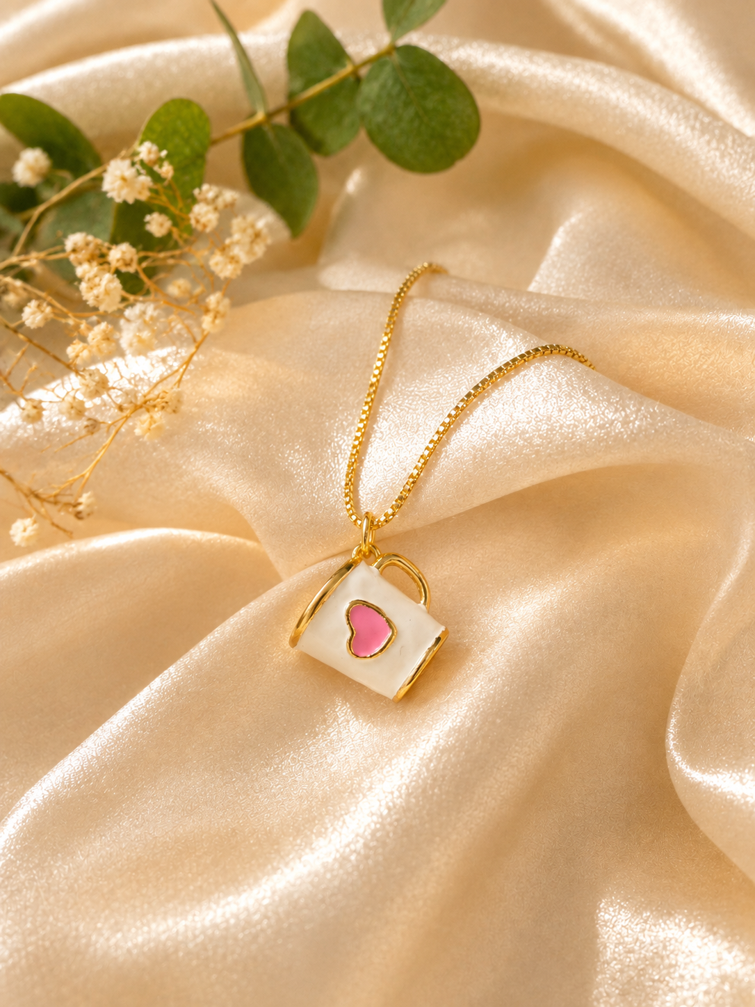 Charming coffee Pendant Necklace