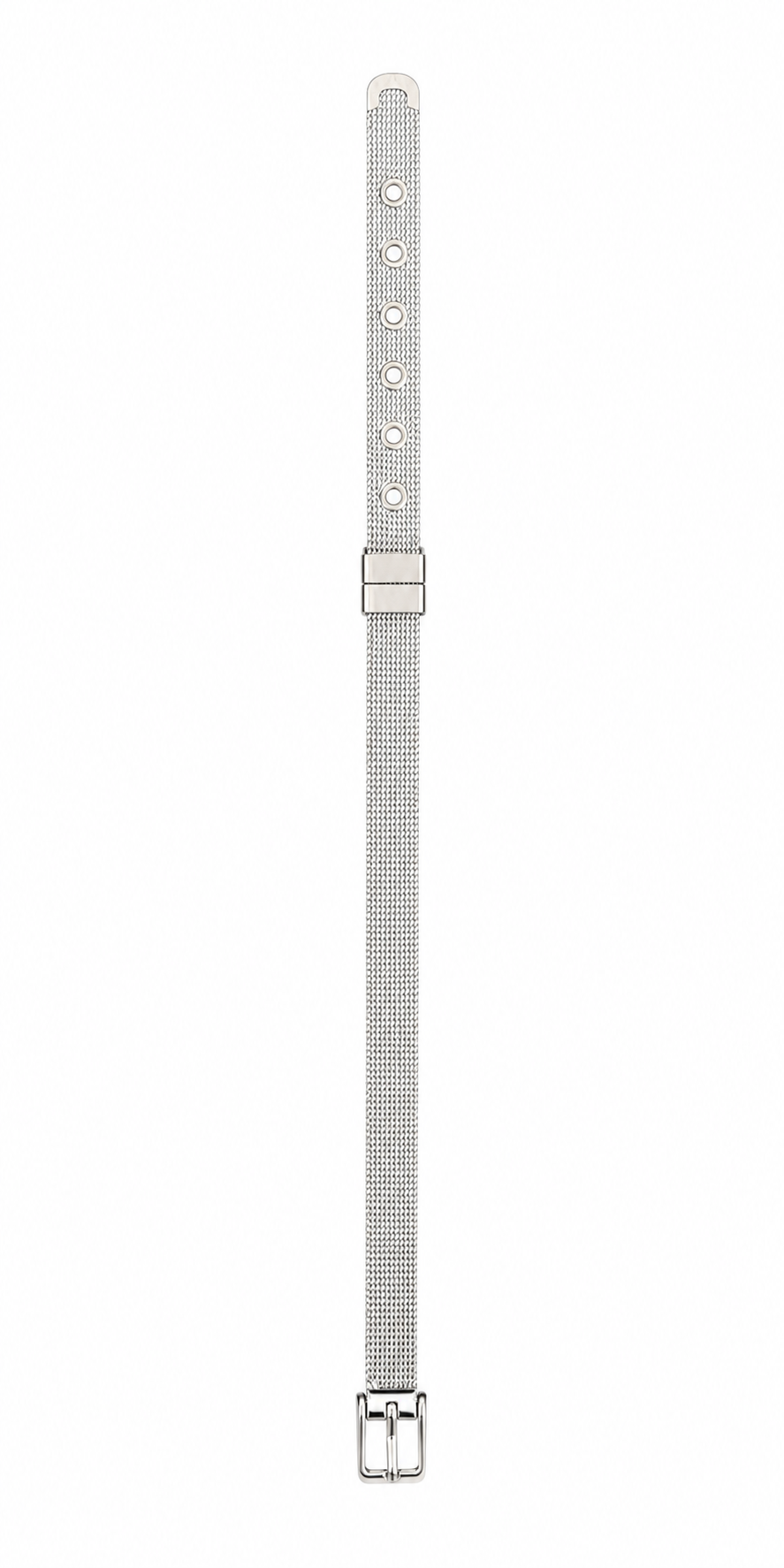 Stainless steel mesh buckle bracelet