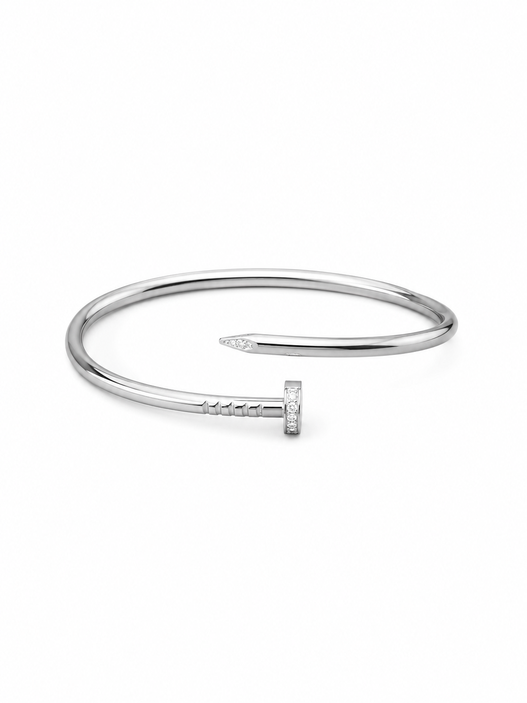 Crystal Nail Cuff Bracelet