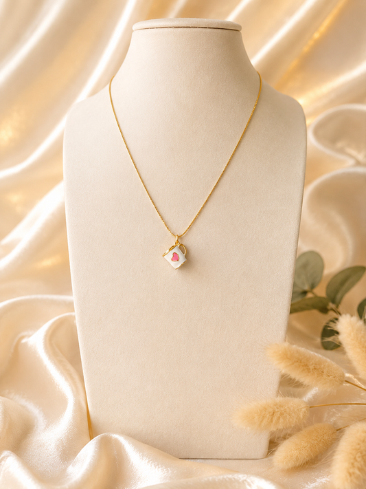 Charming coffee Pendant Necklace