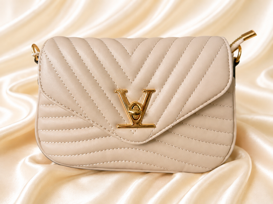 Quilted Crossbody Bag with Matching Coin Purse
