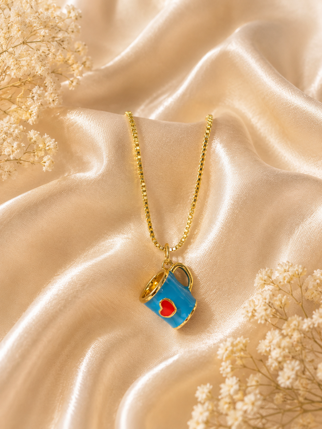 Charming coffee Pendant Necklace