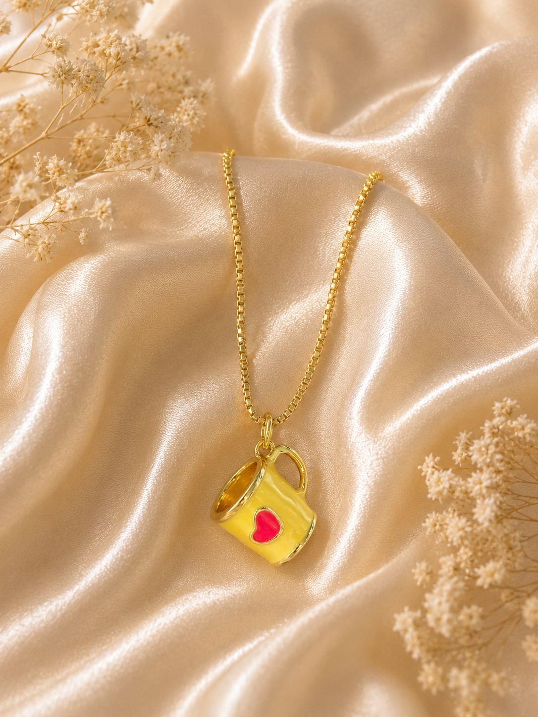 Charming coffee Pendant Necklace