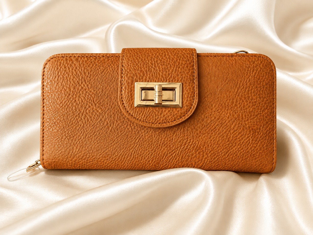Elegant Mini Handbag with Gold Chain