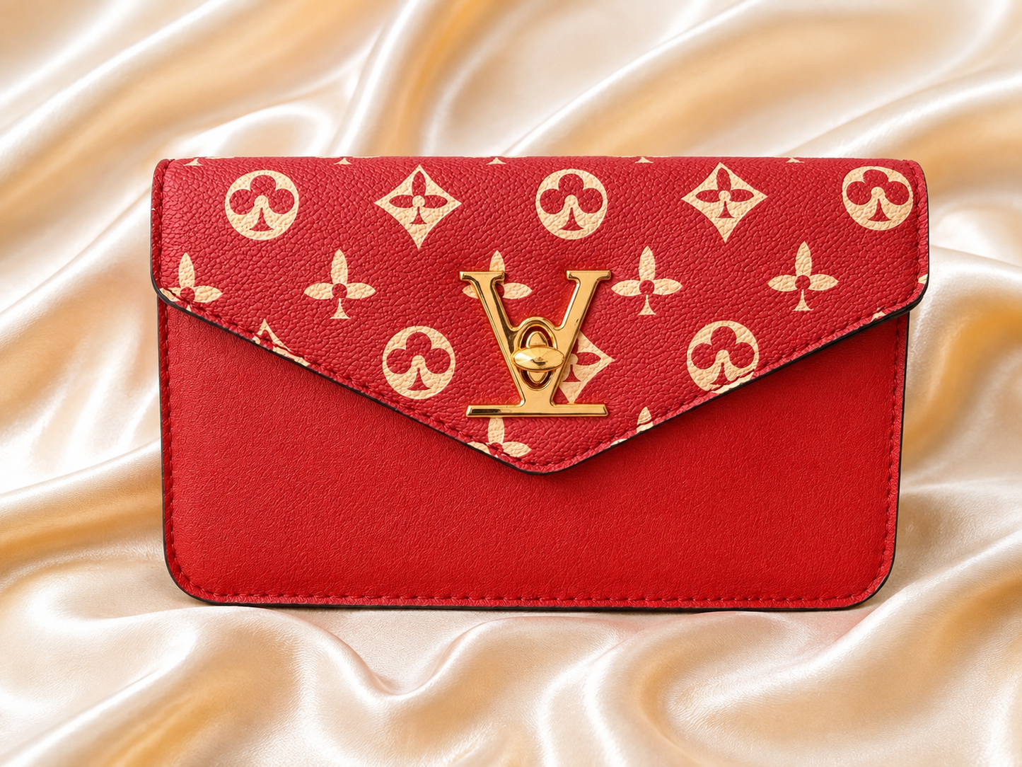 Monogram Chain Crossbody Bag