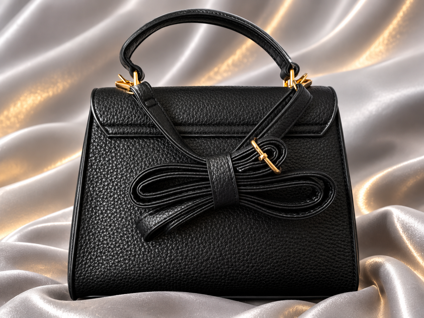 Elegant Handbag Set with Matching Wallet